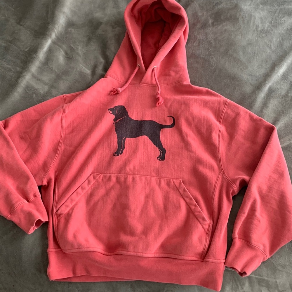 Pink men’s Black Dog classic heavyweight sweatshirt